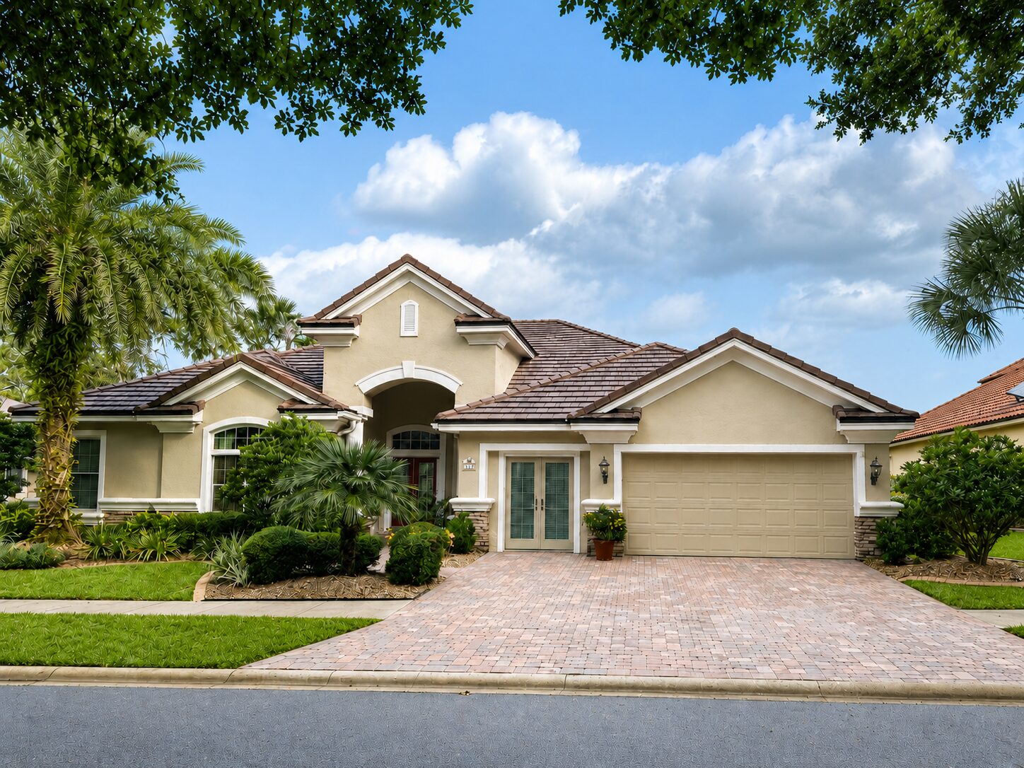 Palm Coast roofing project by Covenant Roofing® on a completed Northeast Florida home
