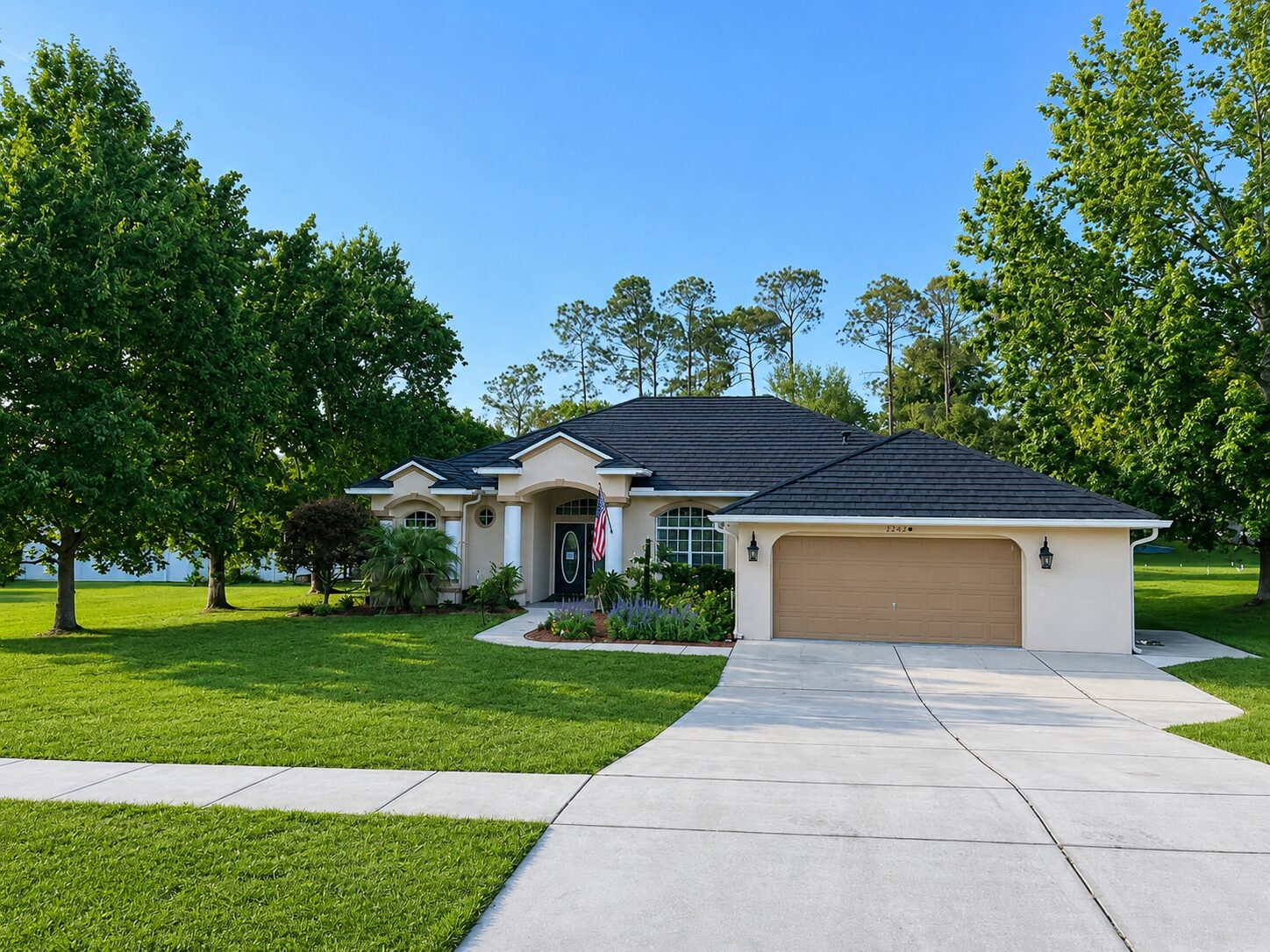 Spring Hill roofing project by Covenant Roofing® on a completed Florida residential roof