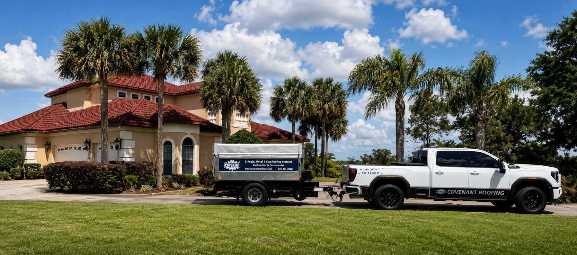 Our company Covenant Roofing serving Florida homeowners and businesses as a trusted Florida roofing company